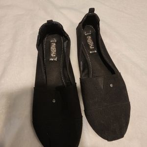 Black Flats by Mad Love size 10